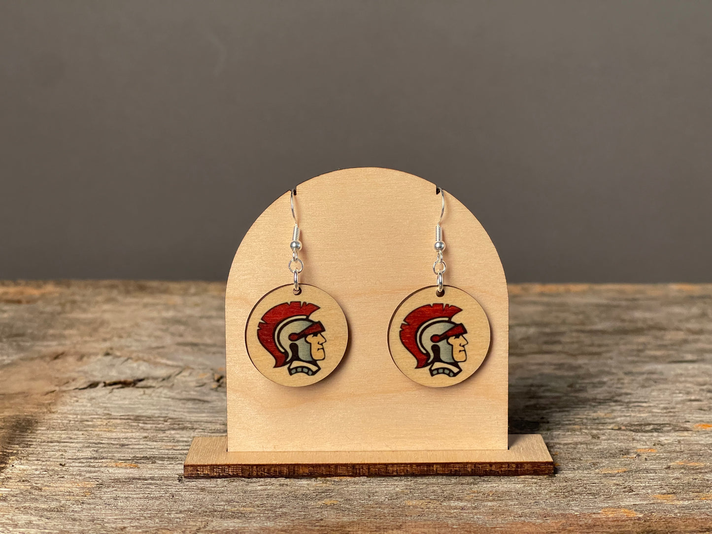 New Prague Trojan Dangle earrings